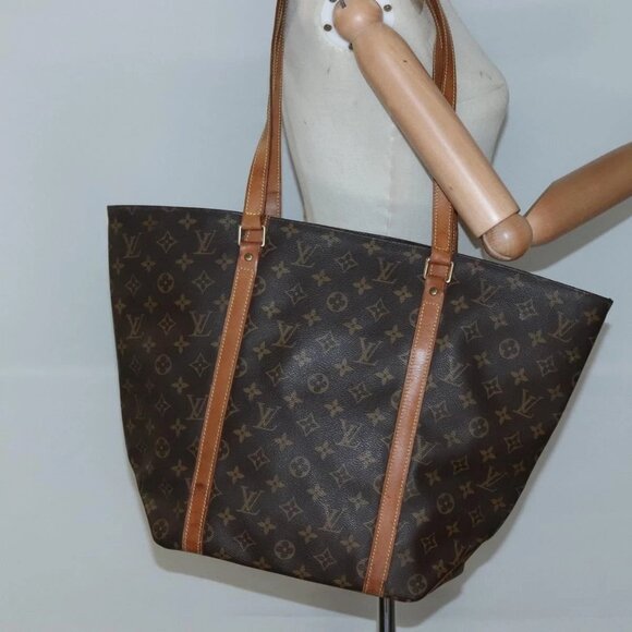 LOUIS VUITTON Monogram Sac Shopping Tote Bag M51108 LV Auth am8709 - Picture 15 of 16